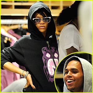 Rihanna and Chris Brown Hiding