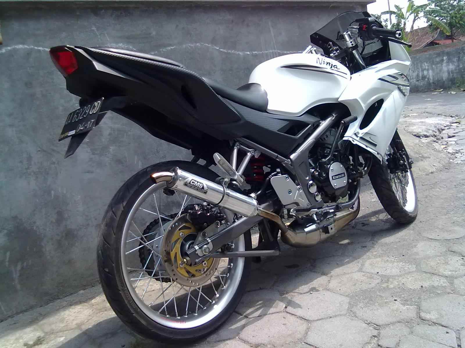Koleksi Foto Modifikasi Motor Kawasaki Ninja 150 R Terlengkap