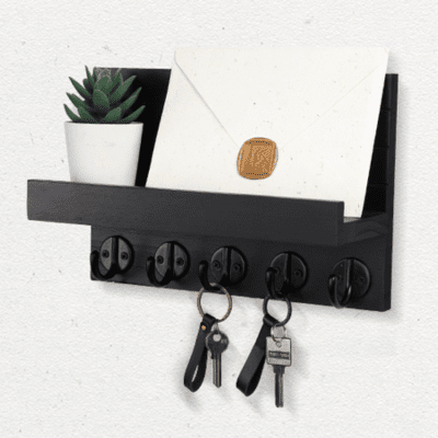 Decorative Key and Mail Holder