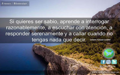 imagen Frases del dia - Si quieres ser sabio