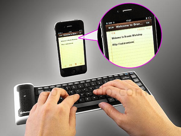 Flexible Bluetooth Mni Wireless Keyboard