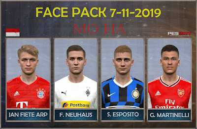 PES 2017 Facepack 07-11-2019 by Mo Ha