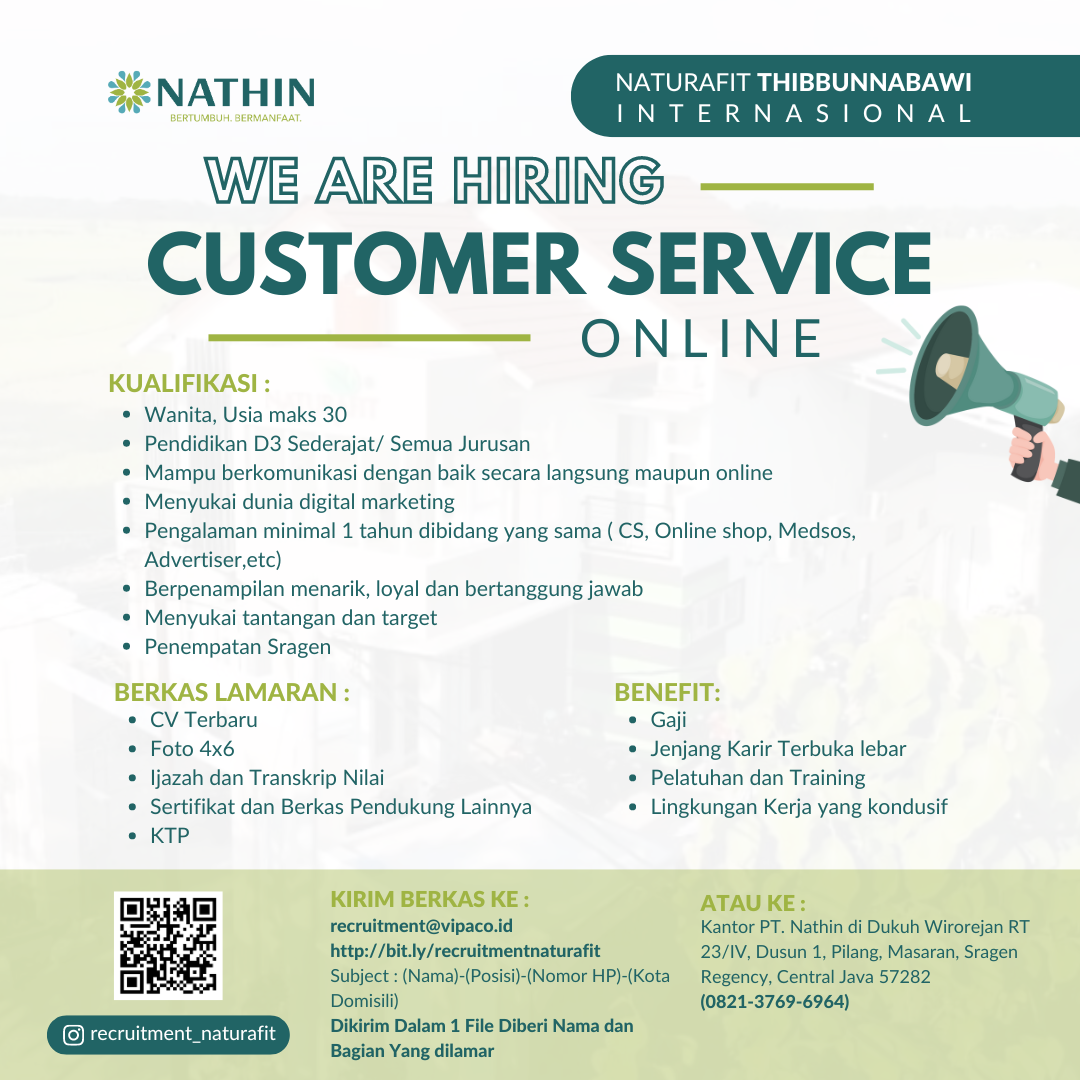 Loker Vipaco Group Sragen Manager Operasional, Graphic Designer, dll