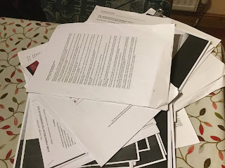 a pile of journal articles