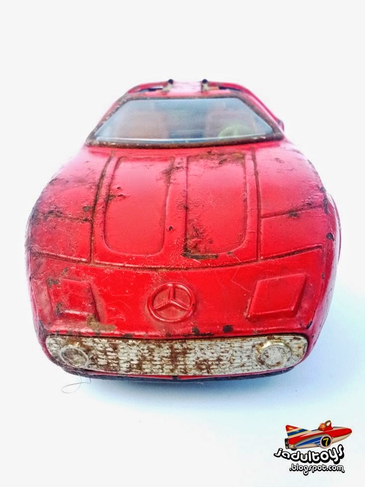 Jadultoys: tin toy mercedes benz C-111 (shinsei japan)