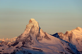 Matterhorn widziany z Dom