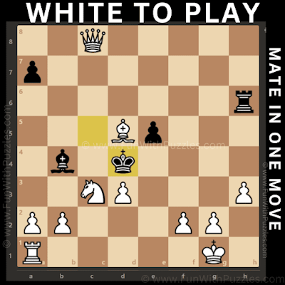 Chess Puzzles for Beginner: White to Play and Checkmate in 1 Move