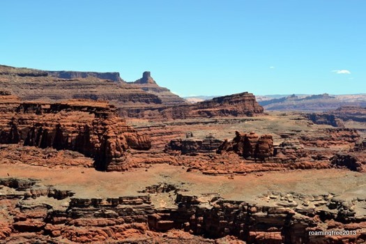 Incredible formations in the canyon