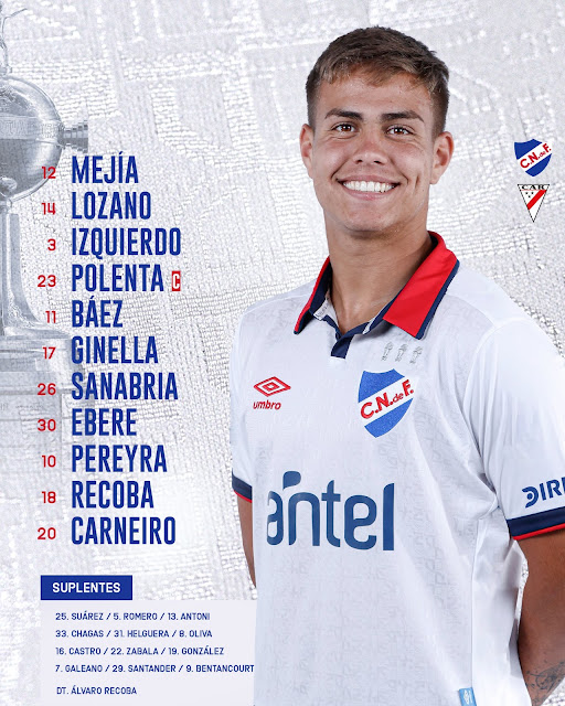 Alineaciones Nacional vs Always Ready