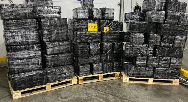 PCD decomisa 2.3 toneladas de cocaína con destino a Bélgica