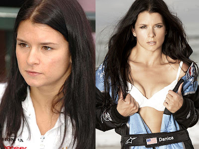 The two sides of Danica Patrick