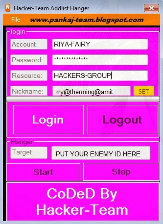 Addlist Hanger Beta Version Hackers Team