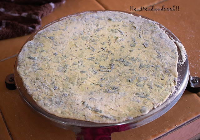 how to make kasuri methi roti