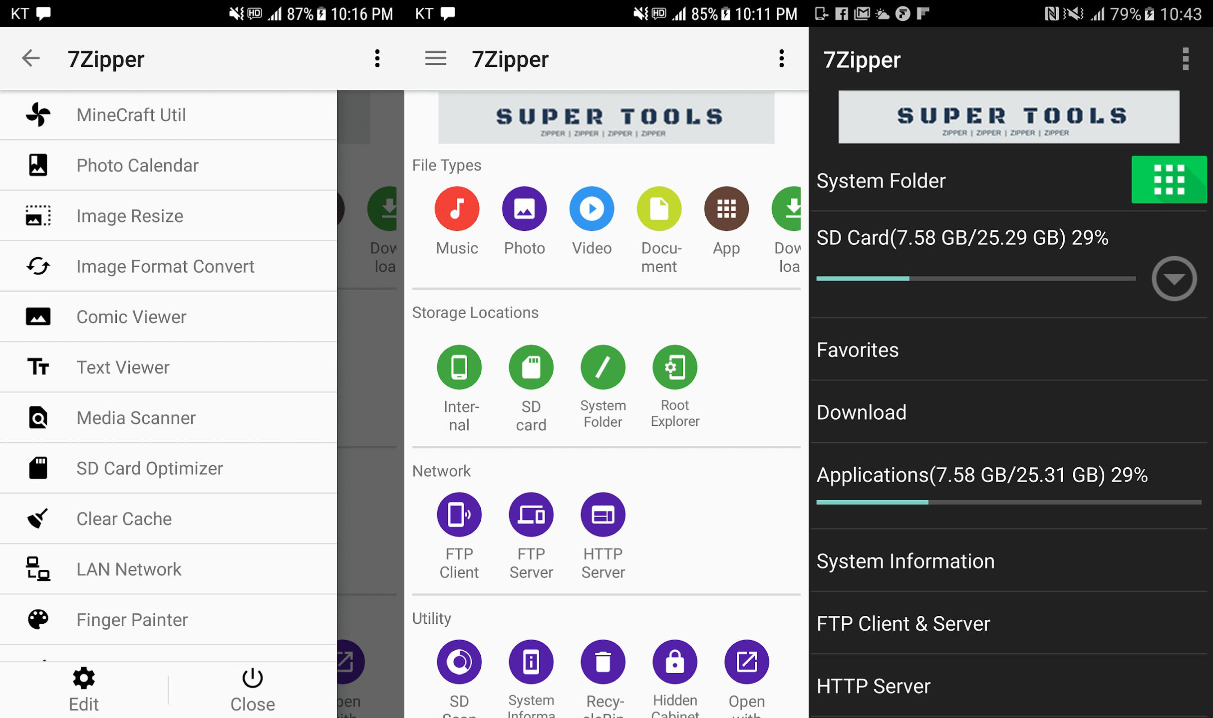 7Zipper Android App