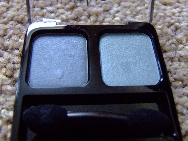 alva cosmetics organic duo eye shadow in silver