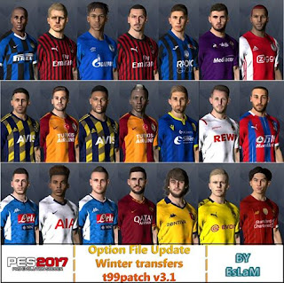 Image - PES 2017 OF Update Winter Transfers T99 Patch 3.1 by EsLaM