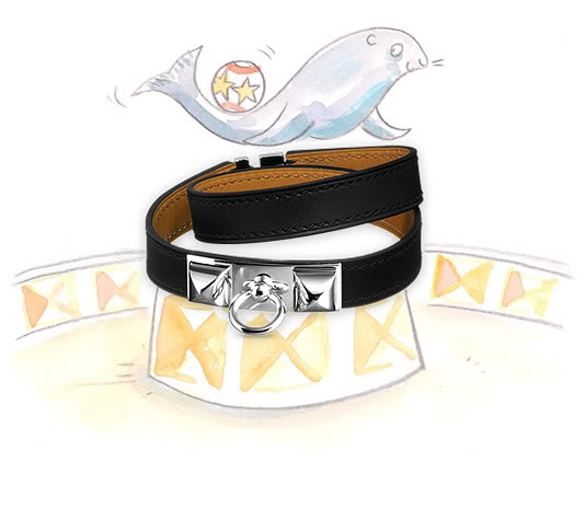 Hermes Bracelet Leather5