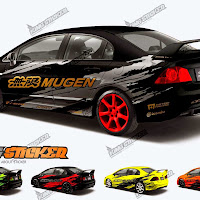 34+ Top Gambar Variasi Cutting Sticker Mobil Sedan