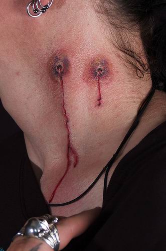 tattoos on girls necks. Sexiest Tattoos for Men and