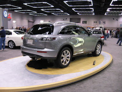 2006 Infiniti FX45 at the Portland International Auto Show in Portland, Oregon, on January 28, 2006