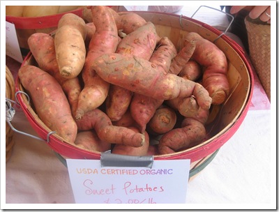 sweet potatoes