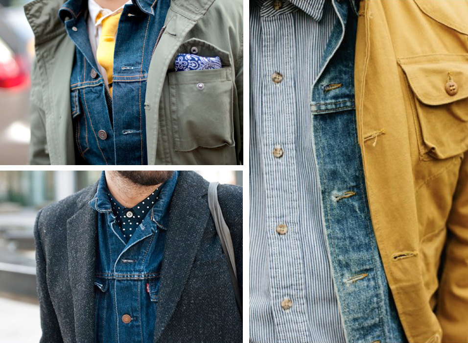 UNIFORM | Layering Denim Jackets