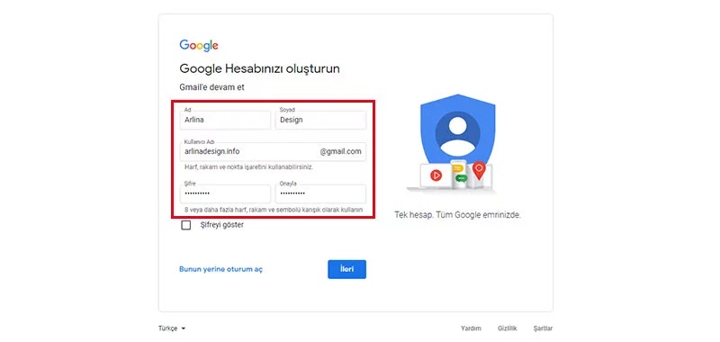 Gmail Hesabı Nasıl Oluşturulur?