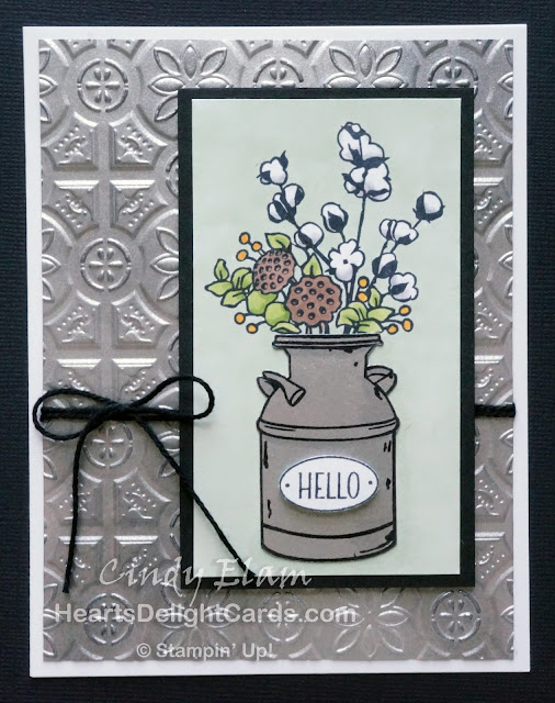 Heart's Delight Cards, Country Home, Country Lane Suite, Tin Tile TIEF, Sneak Peek, Stampin' Up!