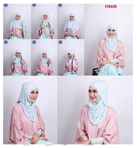 Kumpulan Tutorial Cara Pakai Hijab Modern Ala Zaskia Adya Mecca