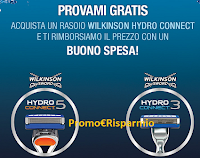 Logo Wilkinson Hydro Gratis: provalo gratis e ricevi il rimborso con un buono spesa