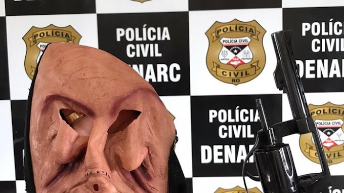 Polícia apreende adolescentes que usavam máscara de 'terror' em assaltos, em Porto Velho