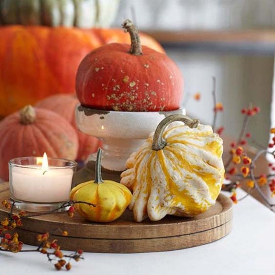 40 Amazing Fall Centerpieces For Dining Room Table