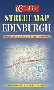 Plan de ville : Edinburgh Streetfinder Map (en anglais)