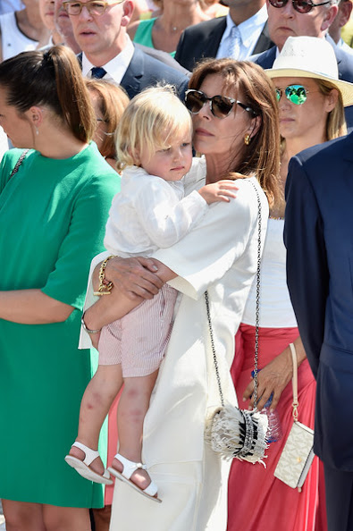 Prince Albert and Princess Charlene, Princess Stephanie, Charlotte Casiraghi, Camille Gottlieb, Pauline Ducruet, Princess Caroline, Andrea Casiraghi and Tatiana Casiraghi, Prince Jacques and Princess Gabriella, Pierre Casiraghi and Beatrice Borromeo, Louis Ducruet