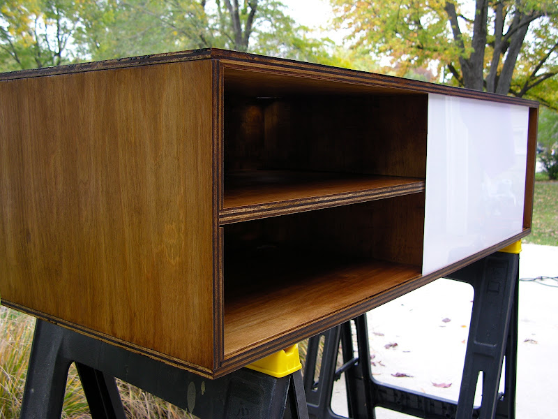 Floating Media Cabinet