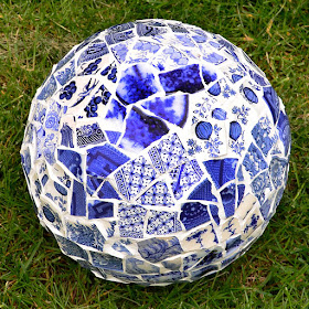 Picassiette Mosaic Bowling Ball