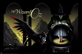 The Wizard of Oz Variant Movie Poster Screen Print by JC Richard x Mondo