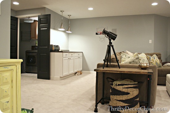 basement kitchenette