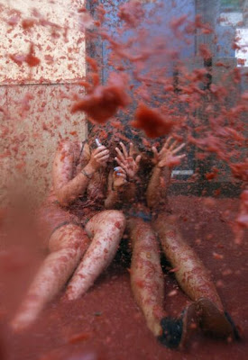 Tomatina Tomato Fight 2010 Seen On www.coolpicturegallery.net