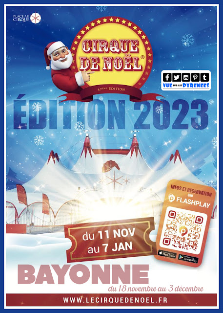 Le Cirque de Noël 2023 à Bayonne
