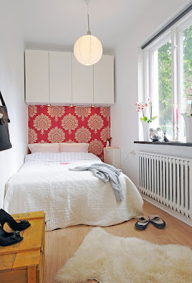 image of a small bedroom design