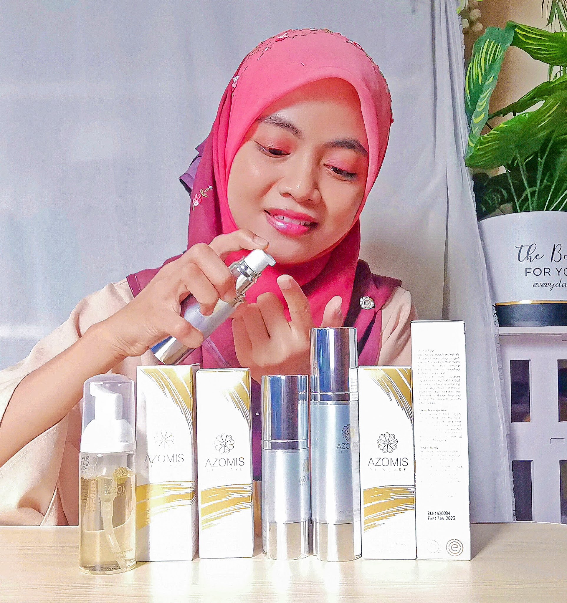 AZOMIS SKINCARE : EMPAT LANGKAH MUDAH PENJAGAAN KULIT MUKA