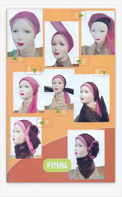 Cara Mudah Memakai Jilbab Modern Terbaru 2012