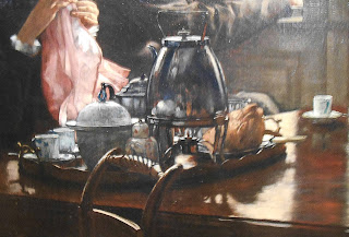 James Tissot oil painting detail 