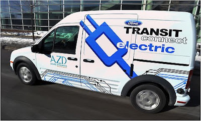 Electric version of the Transit Connect
