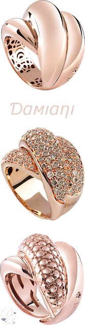 ♦Damiani Gomitolo diamond rings #damiani #jewelry #brilliantluxury