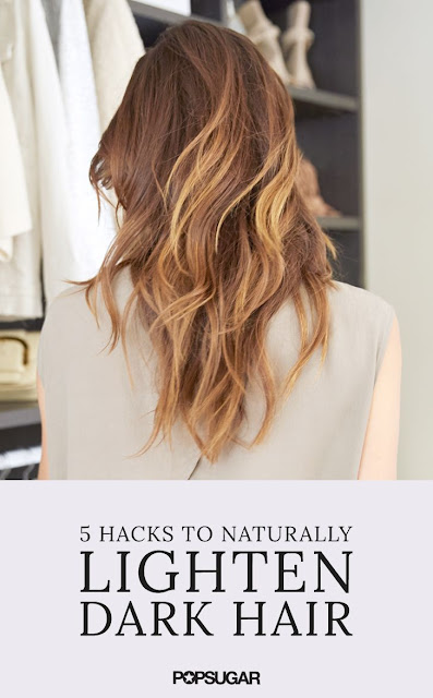 5 Natural Hacks to Lighten Brunette Hair