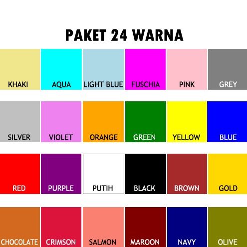 PAKET 24 WARNA  Rp 600 000 example ZoomTemplate 