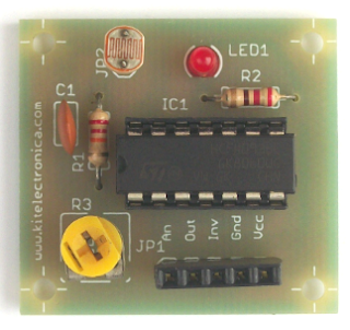 Modulo detector de luz y oscuridad.