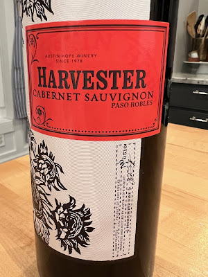 NV Harvester Cabernet Sauvignon label